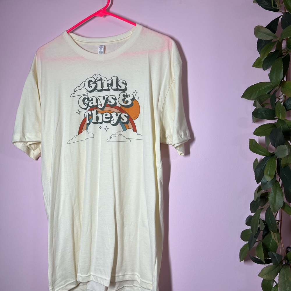 Girls, Gays and Theys tee